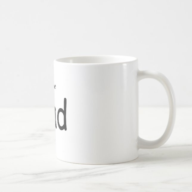 Vater bald sein kaffeetasse (Rechts)