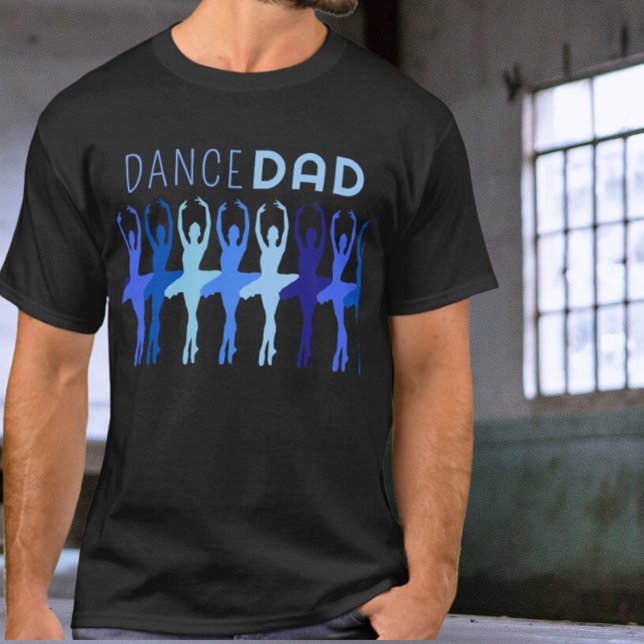 Vater Ballett Synchronisierte Tänzer T-Shirt (Von Creator hochgeladen)