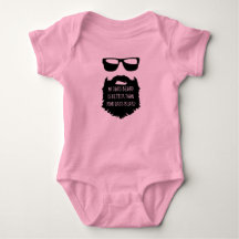 Vater Bart Baby One Piece Body Anzug
