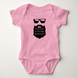 Vater Bart Baby One Piece Body Anzug Baby Strampler