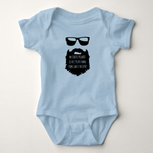 Vater Bart Baby One Piece Body Anzug Baby Strampler