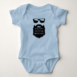 Vater Bart Baby One Piece Body Anzug Strampler