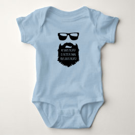 Vater Bart Baby One Piece Body Anzug Strampler