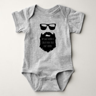 Vater Bart - cooler Bart Baby One Stück Baby Strampler