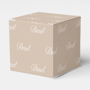 Vater Beige-Weiß-Drehbuch elegant elegant elegant Geschenkschachtel