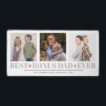 VATER BEST BONUS VATER JE Collage 3 Foto PINK Schreibtischunterlage<br><div class="desc">Überraschen Sie Ihren STEPDAD ODER BONUS VATER mit dieser sinnvollen Schreibtischmatte!! Mit diesem phantastischen Design, das drei (3) Ihrer Lieblings-Fotos und die individuelle Botschaft verwendet, schaffen Sie einen feinen Saft für den Neuen VATER zu Weihnachten oder zum VATER's Day. "Best BONUS VATER Ever" erscheint am unteren Ende in zarter, grauer...</div>