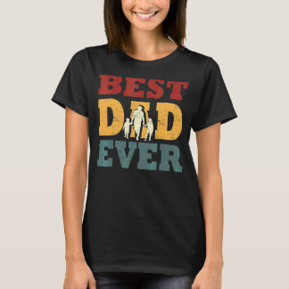Vater Bester Papa der Welt glücklicher Vater Papa T-Shirt