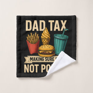 Vater besteuern sicherzustellen, dass es kein Gift Badhandtuch Set