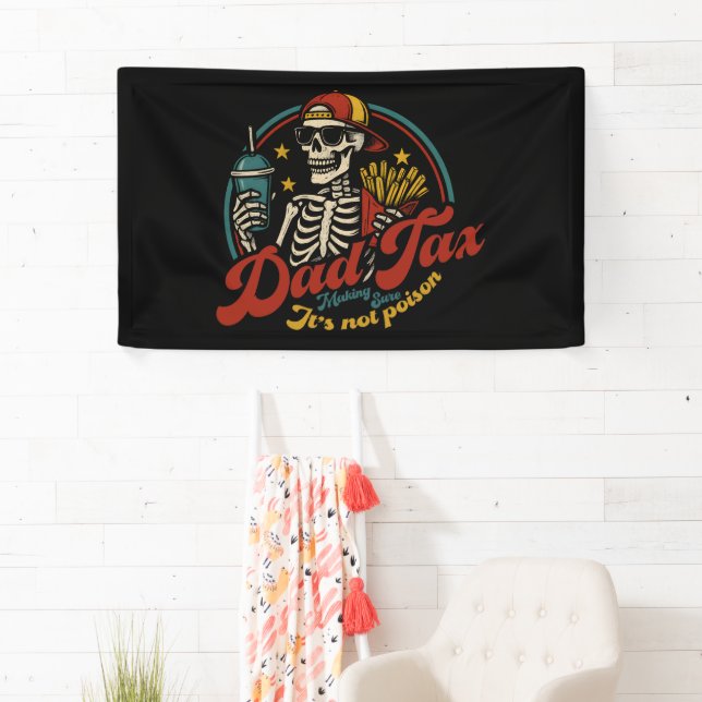Vater besteuern sicherzustellen, dass es kein Gift Banner (Insitu)