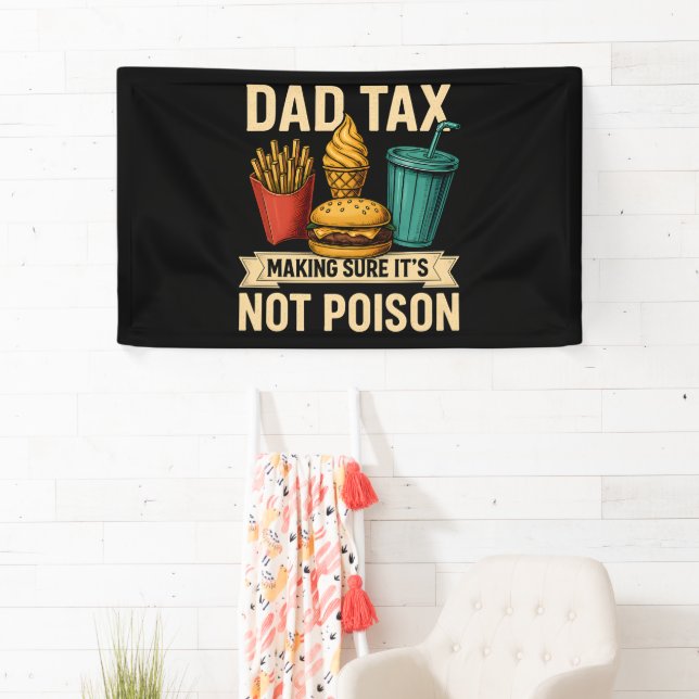 Vater besteuern sicherzustellen, dass es kein Gift Banner (Insitu)