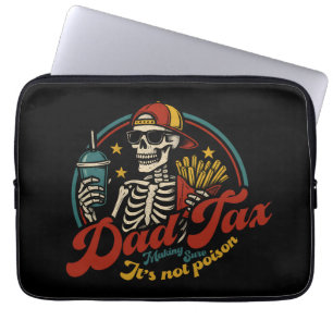 Vater besteuern sicherzustellen, dass es kein Gift Laptopschutzhülle