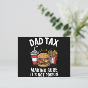 Vater besteuern sicherzustellen, dass es kein Gift Postkarte