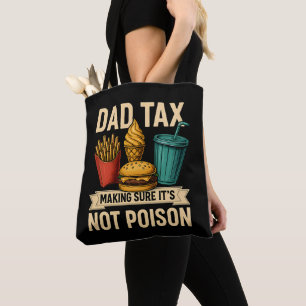 Vater besteuern sicherzustellen, dass es kein Gift Tasche