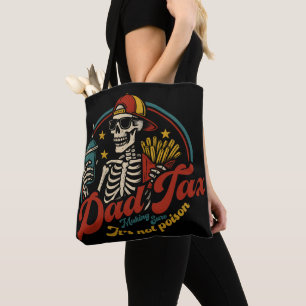 Vater besteuern sicherzustellen, dass es kein Gift Tasche