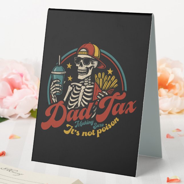 Vater besteuern sicherzustellen, dass es kein Gift Tischaufsteller (In Situ (Hochzeit))