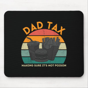 Vater besteuern, um sicherzustellen, dass es keine mousepad