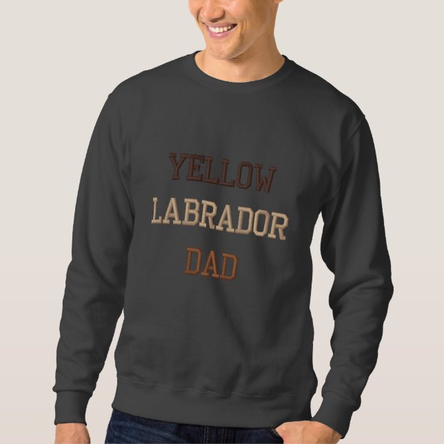 Vater Besticktes Sweatshirt (Vorderseite)
