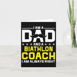 Vater Biathlon Trainer Immer rechts Luganersee Karte