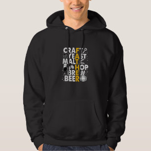 Vater Bierbrauerei Hefe Malt Hop Bierbraue Fader Hoodie