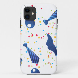 Vater bindet blaue Farbe Case-Mate iPhone Hülle