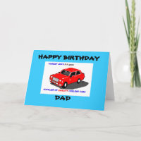 VATER BIRTHDAY CARD