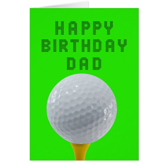 Vater Birthday Golf (Vorne)