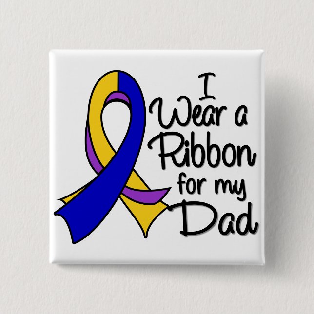 Vater - Blasenkarzinom Button (Vorderseite)