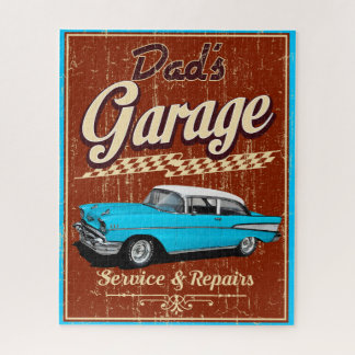 Vater Blue Chevy Garage