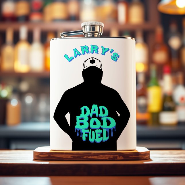 Vater Bod Fuel Funny Flachmann (Von Creator hochgeladen)
