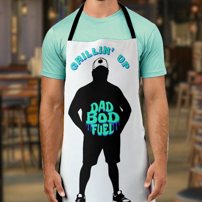 Vater Bod Fuel Funny Grilling Schürze (Dad Bod Fuel Funny Grilling Apron
)