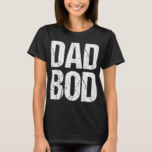 Vater Bod Funny Gym Workout Cheat Day T-Shirt (Vorderseite)