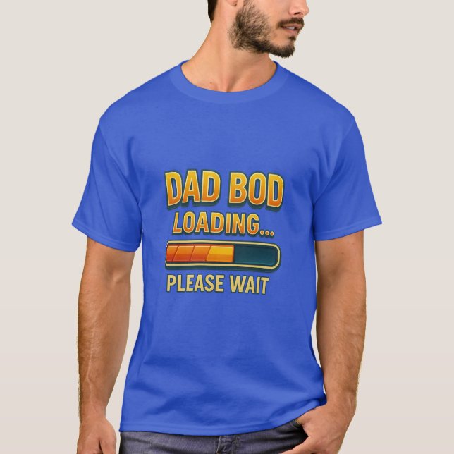 Vater Bod Loading Funny Vatertag T - Shirt (Vorderseite)