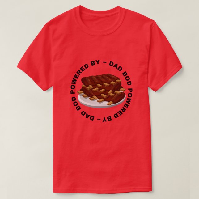 Vater Bod mit GRILLEN T-Shirt (Design vorne)