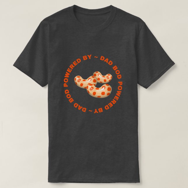 Vater Bod mit Süßigkeiten T-Shirt (Design vorne)