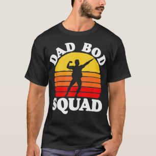 Vater Bod Squad Funny Posing Vathday Vintage Sonne T-Shirt
