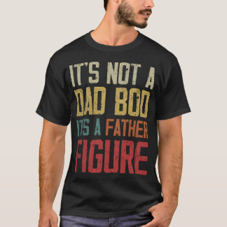 Vater Bod Vater Abbildung Retro Funny Quote T-Shir T-Shirt