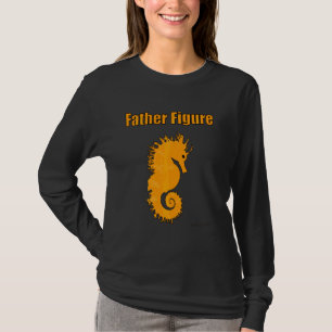 Vater Bod Vater männlicher Seepferd Vater Abbildun T-Shirt