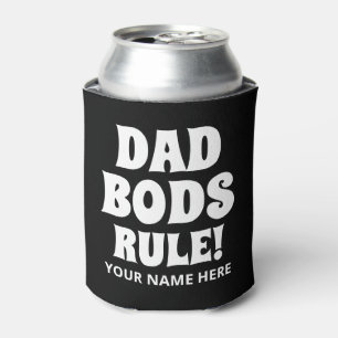 Vater Bods Regel lustig personalisiert kann cooler Dosenkühler
