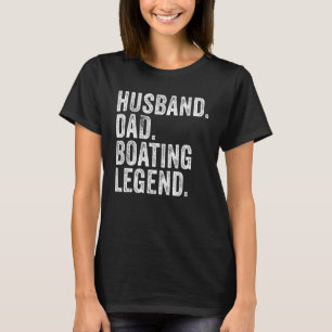 Vater Bootlegende Funny Sail Kapitän T-Shirt