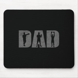 Vater Boxer Fathers Day Boxing Lover Box Geschenk  Mousepad