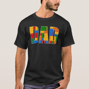 Vater Brick Builder Blocks Master Builder Gifrs Bo T-Shirt