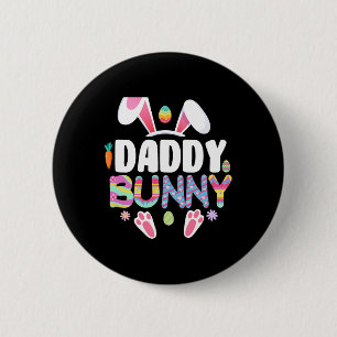 Vater Bunny Family Matching Osterohren Sonnige Vat Button