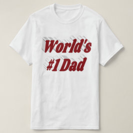 Vater burgundy text T - Shirt