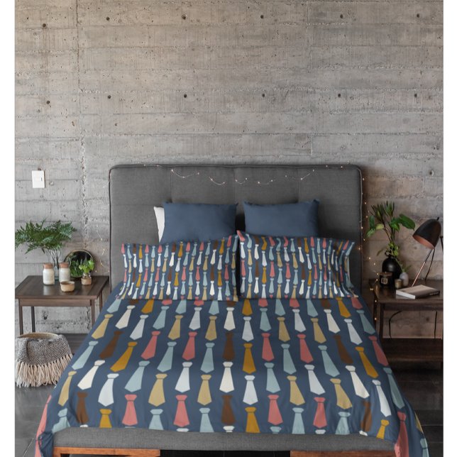 Vater Business Krawatte Muster Kissenbezug (Von Creator hochgeladen)