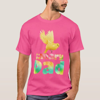 Vater Canaries Owner Bird Liebhaber Männer Daddys T-Shirt