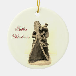 VATER CHRISTAS KERAMIK ORNAMENT