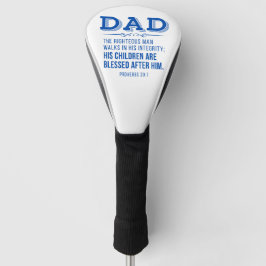 Vater - Christliche Schrift des Vaters Golf Headcover