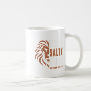 Vater Christliches T-Shirt Sei Salzig Bleib Lit Mä Kaffeetasse