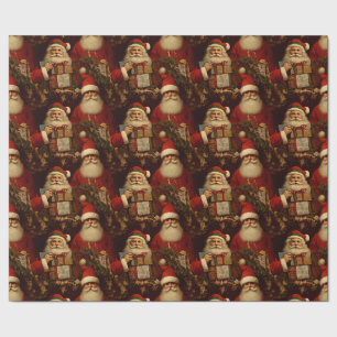 Vater-Christmas-Eleganz-Geschenkpapier Geschenkpapier
