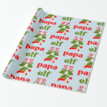 VATER CHRISTMAS WRAPPPAPIER "PAPA ELF" GESCHENKPAPIER<br><div class="desc">PAPA ELF-WRAPPING-PAPIER</div>
